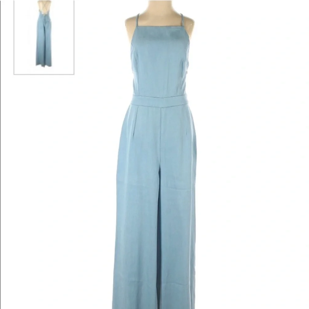 DOLCE VITA LOLIA JUMPSUIT - JEAN LACE-UP - Picture 7 of 7